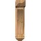Ekena Millwork Thorton Arts and Crafts Smooth Bracket w/ Offset Brace, Western Red Cedar, 5 1/2"W x 16"D x 24"H BKT0604X16X24THR03SWR - alternate 3